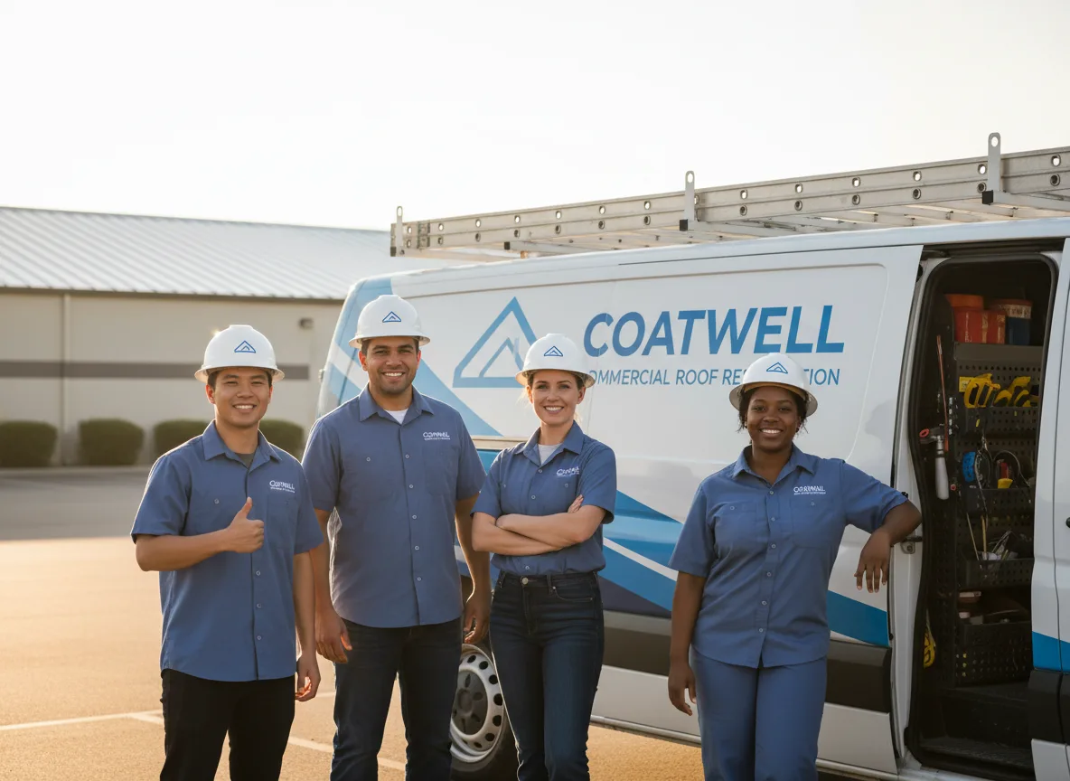 Commercial roof coating company in Cordova, NE